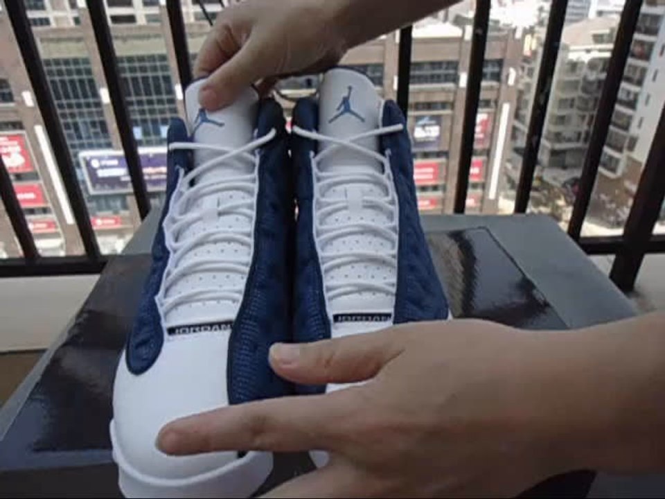 Authentic Air Jordan XIII Flint Shoes Detail Reviews