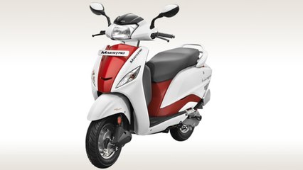 Hero Maestro In Dual Colours Of Red And White For Festive Season 2014 !
