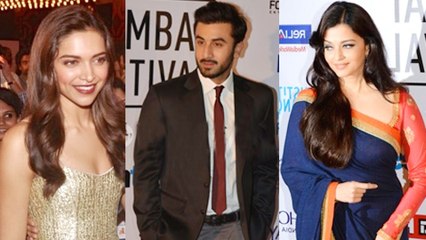 Скачать видео: Aishwarya Rai,Deepika Padukone, Ranbir Kapoor Sizzle At The Mumbai Film Festival 2014 Uncut