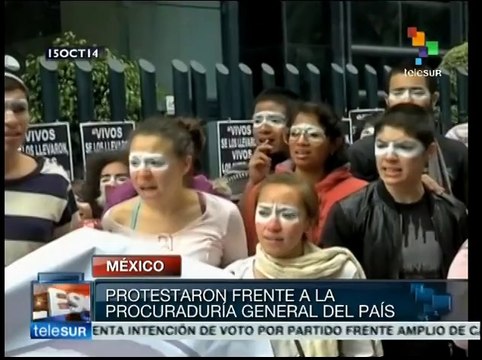 México: nuevas protestas por los 43 estudiantes desaparecidos