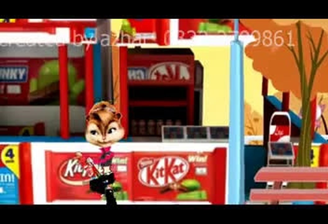 Cartoon dance on Lat Lag Gaee Kit kat advetisment 2014