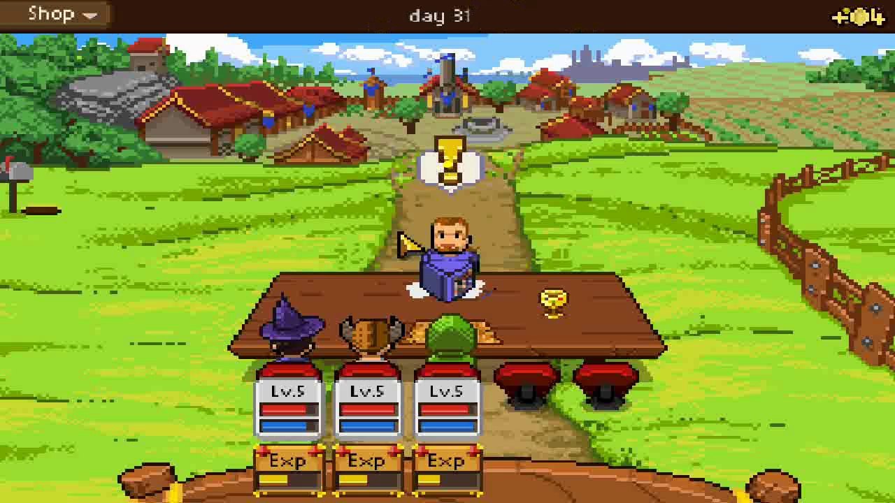 PC - Knights Of Pen And Paper +1 - Default Village - Quest 4