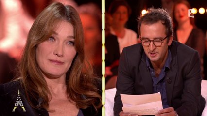 Cyrille Eldin déclare sa flamme à Carla Bruni