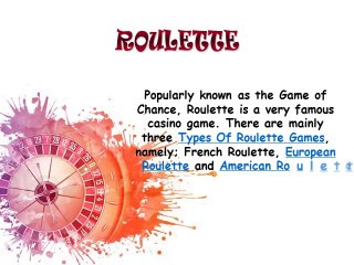 Play Online Casino Games