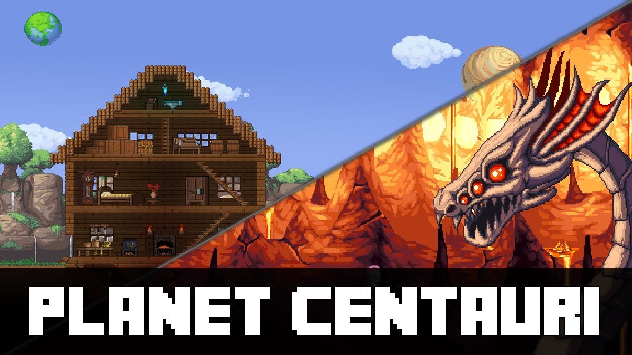 Planet Centauri - TERRARIA + STARBOUND COMBINED?!