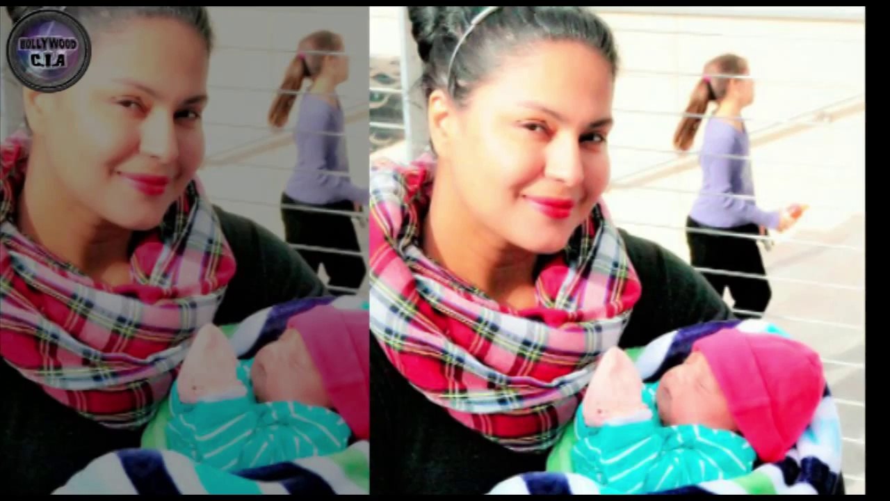 Veena Malik's baby Abram Khan's FIRST PHOTOS LEAKED