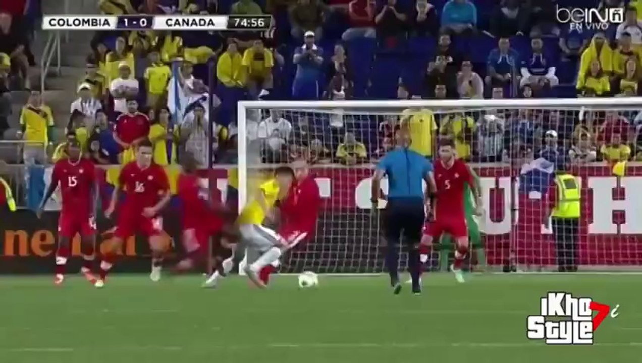 Goal James Rodriguez (canada vs colombie 0-1  2014)