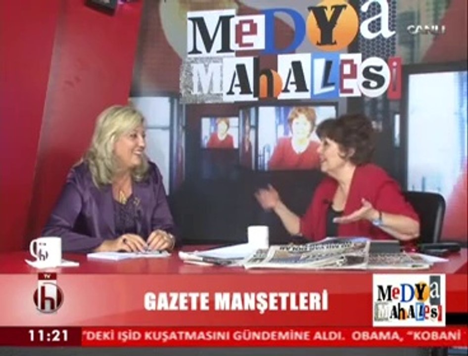 Ayşenur ARSLAN ile Medya Mahallesi konuk Gazeteci Yazar Nevval Sevindi 1 16 Ekim 2014
