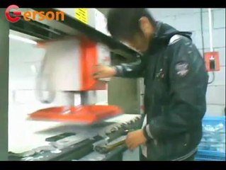 hydraulic manual feeding travelling head press machine