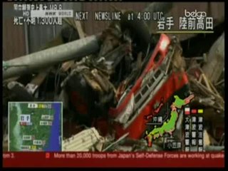 Japon: plus de 10.000 morts et un risque nucléaire