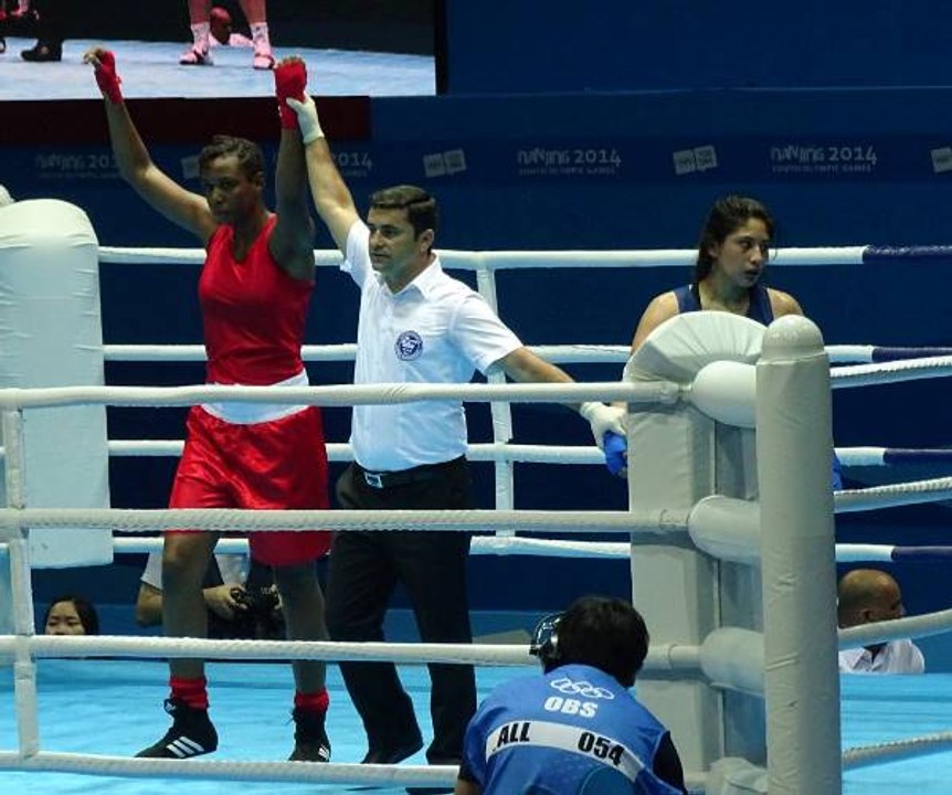 75 kg : Davina Michel (FRA) vs Martha Fabela (USA)