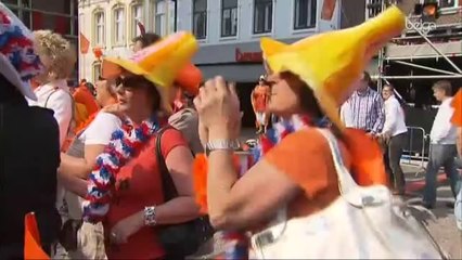 Les Hollandais fêtent leur Reine