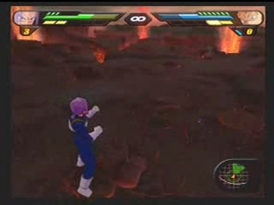 BT2: Trunks vs Kid Buu and Vegeta