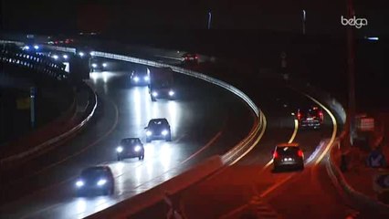 Les autoroutes flamandes moins éclairées