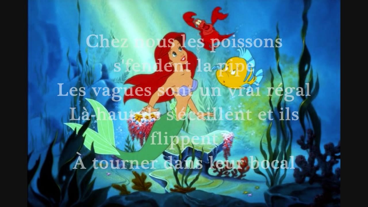 Sous L Océan La Petite Sirène