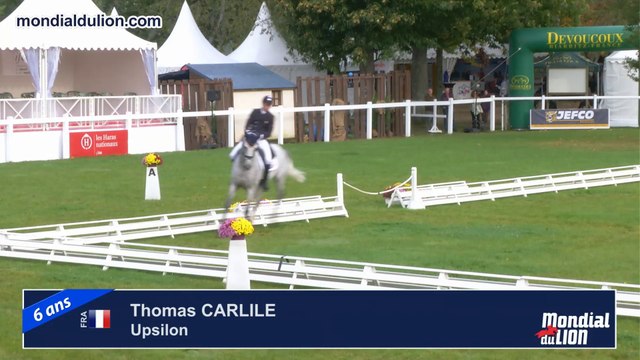 Mondial du Lion 2014: La reprise de dressage de Thomas Carlile et Upsillon
