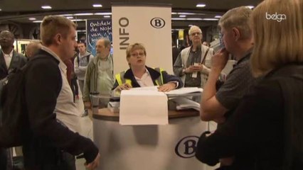 Le rail perturbé par des trains bloqués à Bruxelles