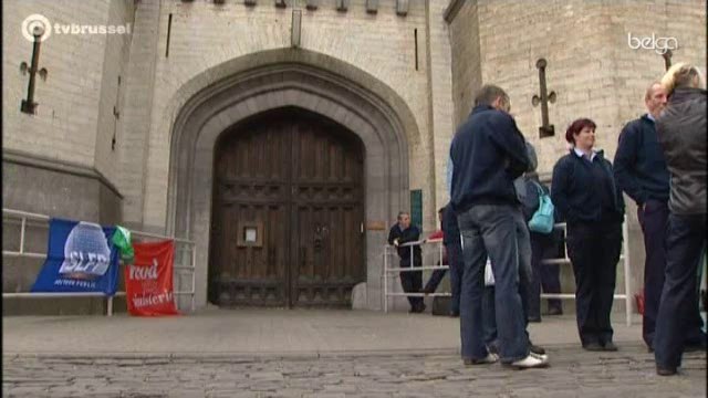 Arrêt de travail à la prison de Saint-Gilles