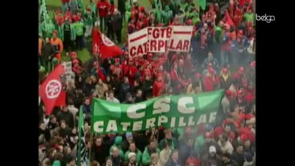 ArcelorMittal : manifestation à Seraing