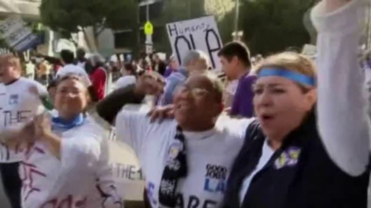 30 000 Indignés fêtent les 2 mois du mouvement aux USA