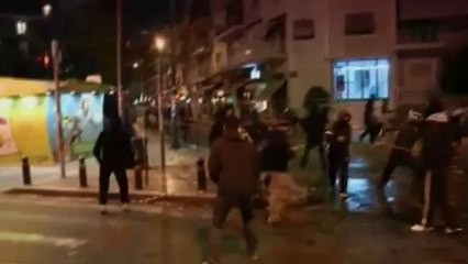 Violences lors d'une manifestation à Athènes