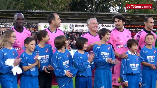 Concarneau. Retour en images sur le match de gala Variétés Club de France - Géodis-SNCF
