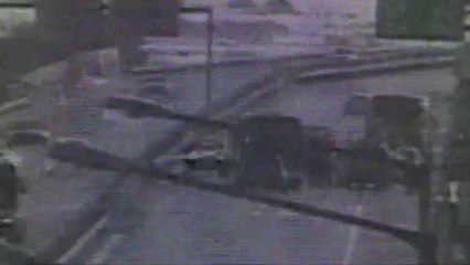 Gigantesque carambolage en Corée du Sud