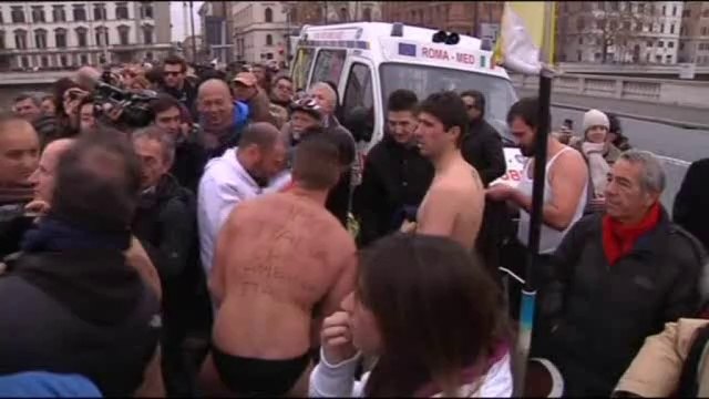 Les premiers plongeons de 2012