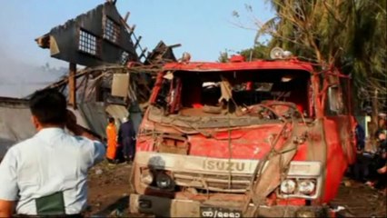Birmanie : 16 morts suite à l'explosion d'entrepôts