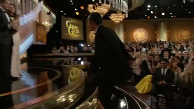 Jean Dujardin aux Golden Globes