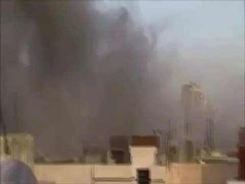 Homs - tirs d'artillerie de l'opposition - 6 février 2012