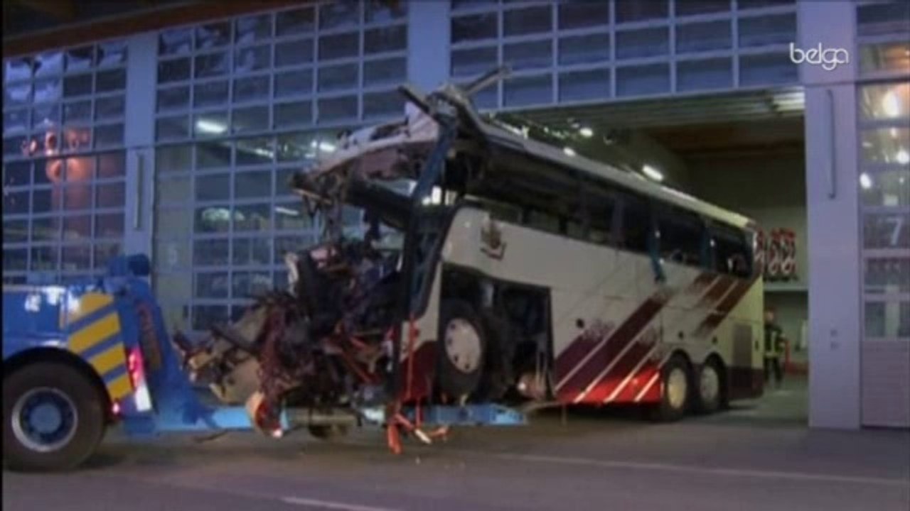 28 Belges meurent dans un accident en Suisse