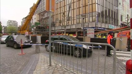 Liège: périmètre de sécurité sur la place de la République Française