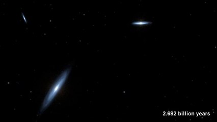 La collision de la Voie Lactée avec Andromède