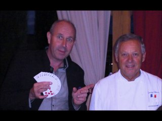 lévitation d'un guéridon chez Georges BLANC