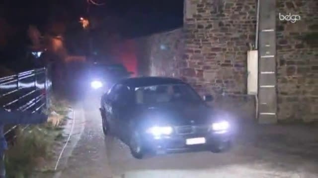 Michelle Martin est arrivée à 22h30 au monastère des Clarisses à Malonne