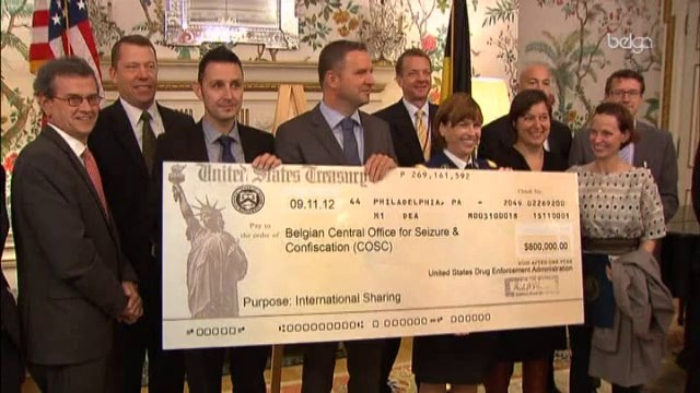 Les USA récompensent les policiers belges