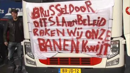 Les camionneurs ont rejoint Bruxelles sans créer d'embarras de circulation