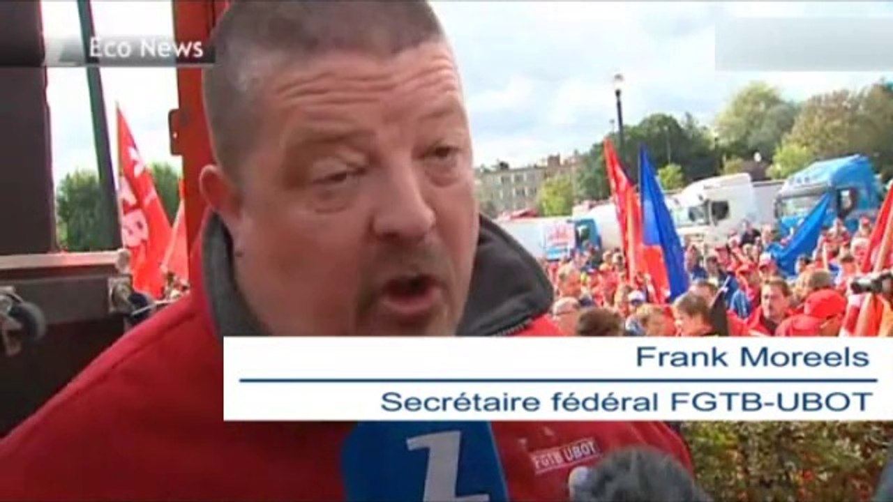 Action camionneurs: "Point de belles paroles, mais des actes"