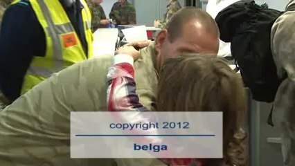 Retour des militaires belges de l'aéroport de Kaboul