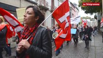Saint-Brieuc. Rythmes scolaires : 200 manifestants dénoncent les conditions de travail