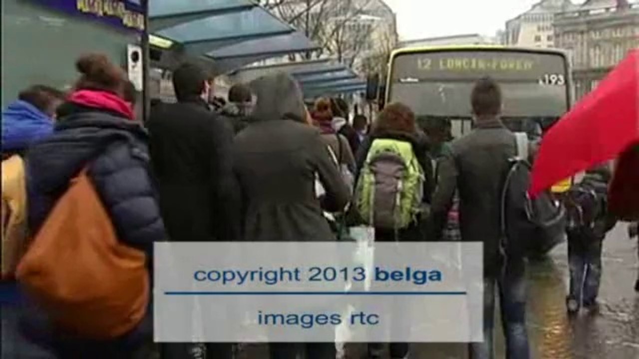 Grève sauvage au TEC Liège-Verviers: "La neige puis la grève, ça commence à faire beaucoup!"
