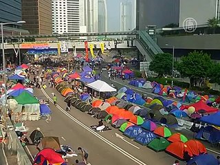 В Гонконге вторую ночь подряд были столкновения
