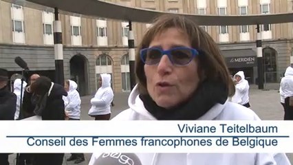 100 femmes marchent dans Bruxelles pour dénoncer les viols