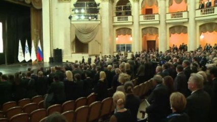 Sotchi: Vladimir Poutine encensé par Thomas Bach, le patron du CIO