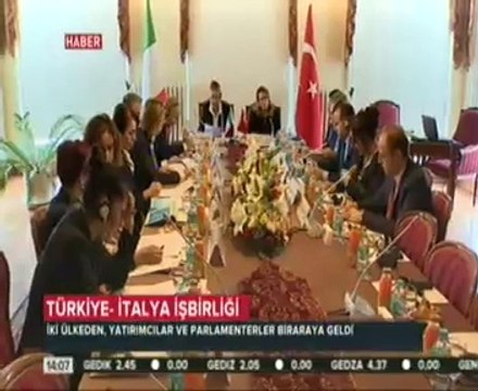 15 Ekim 2014, TRT Haber, Türkiye-İtalya İşbirliği Protokolü Çalışma Grubu 6. Semineri