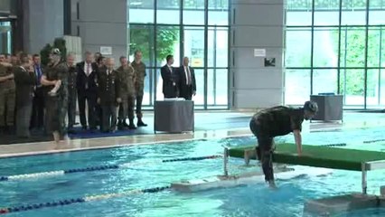 Le roi Philippe en visite à l'Ecole royale militaire