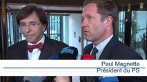 Le duo Di Rupo-Magnette reçu par Bart De Wever