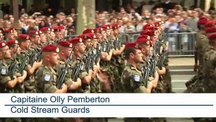 Défilé du 14 juillet sous le signe de la Première Guerre mondiale