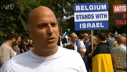 Le conflit israélo-palestinien envahit les rues de Bruxelles